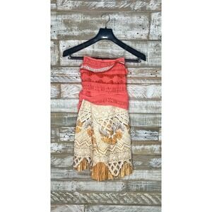 Disney Moana Size‎ 4-6x Adventure Outfit - Gold